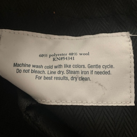 Men’s 36x32 Croft & Barrow Men's Black Dress Pants - Picture 4 of 5